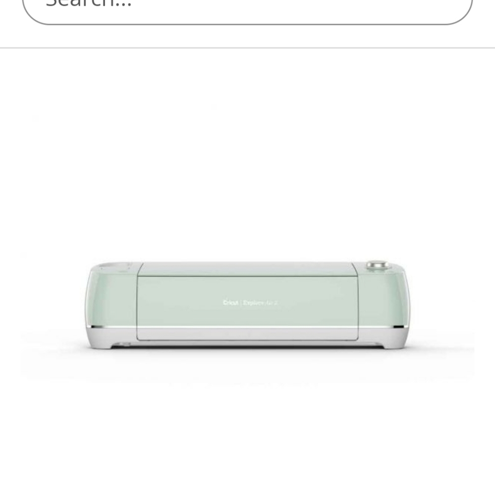 Cricut Explore Air2 in mint